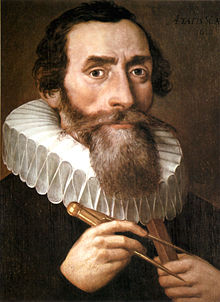 Copie d’un portrait perdu de Johannes Kepler, peint en 1610, qui était conservé chez les Bénédictins de Krems.